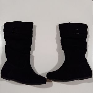 Black toddler boots